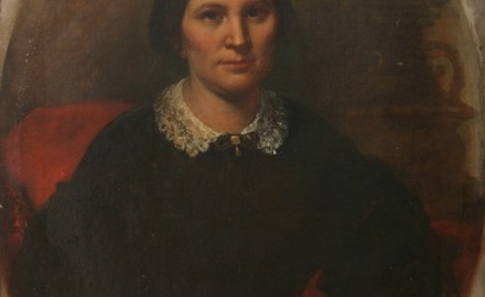 Portrait of Mrs. Justine Clermont (Wife of the founder of the Lemp Brewery, Mr. Johann Adam Lemp) (SOLD)