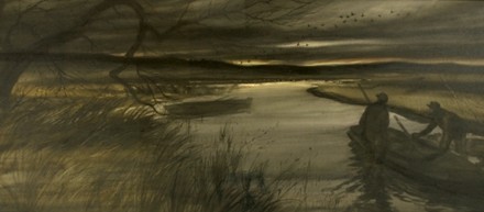 Dawn on the Pond