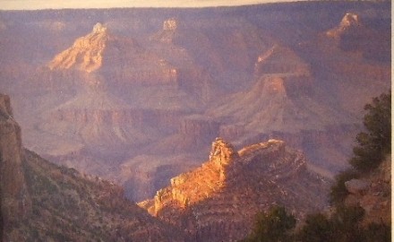 Evening on Bright Angel Trail