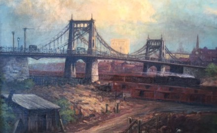 Grand Avenue Bridge, St. Louis 1919 (SOLD)