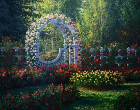 John Odell “Gladney Rose Garden”