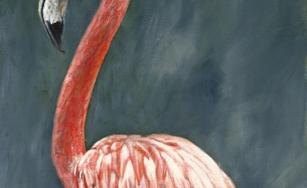 Pink Flamingo (SOLD)