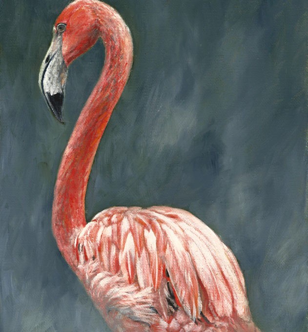 Pink Flamingo (SOLD)