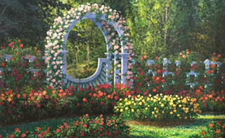 Gladney Rose Garden, Missouri Botanical Gardens