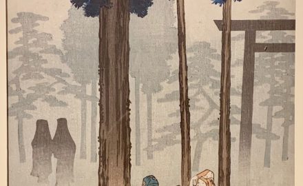 Kabuki Women in Woods