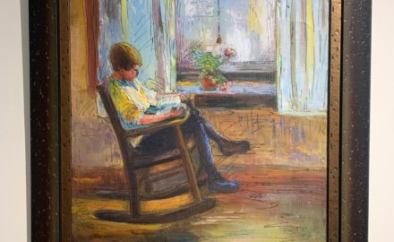 Boy Reading c.1920