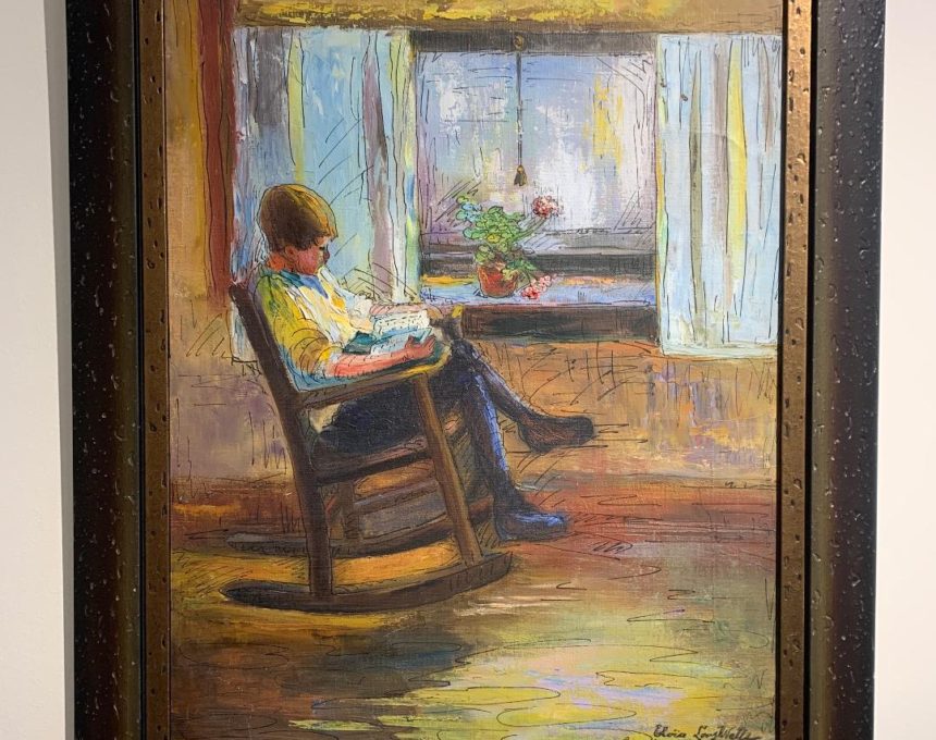 Boy Reading c.1920