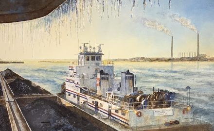 Winter Passage, Ohio River